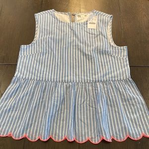 NWT Girls JCrew Tops Blouse Size 14